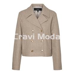 ABRIGO CORTO TOSTADO - Imagen 1