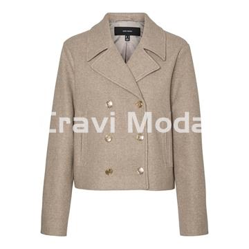 ABRIGO CORTO TOSTADO - Imagen 1