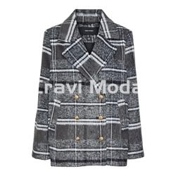 ABRIGO DE CUADROS - Imagen 1
