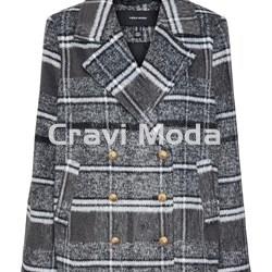 ABRIGO DE CUADROS - Imagen 1