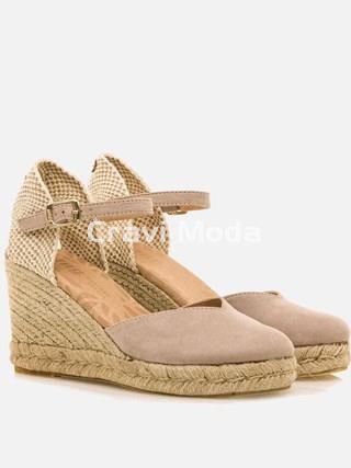 ALPARGATA DE CUÑA BEIS - Imagen 1