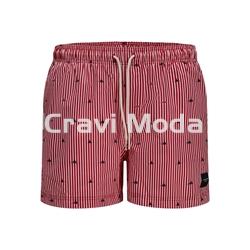 BAÑADOR ROJO BARCOS - Imagen 1