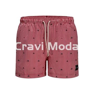 BAÑADOR ROJO BARCOS - Imagen 1