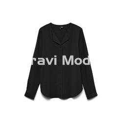 BLUSA BASICA NEGRA - Imagen 1