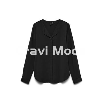 BLUSA BASICA NEGRA - Imagen 1