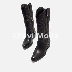 BOTA COWBOY NEGRA - Imagen 1