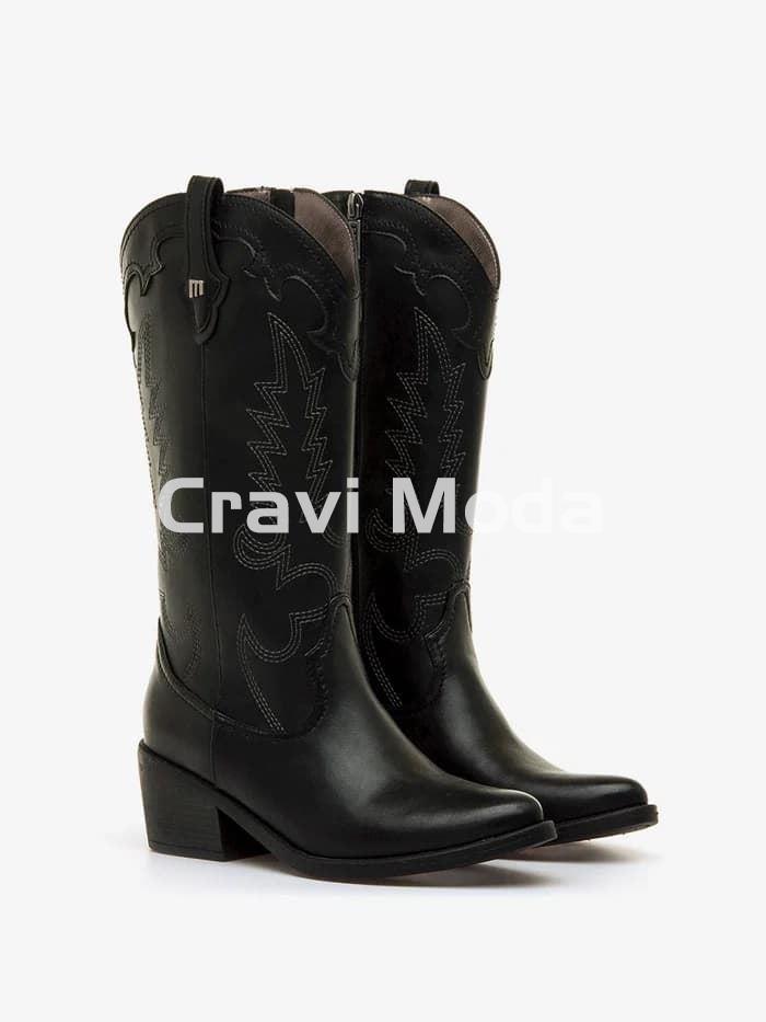 BOTA COWBOY NEGRA - Imagen 1
