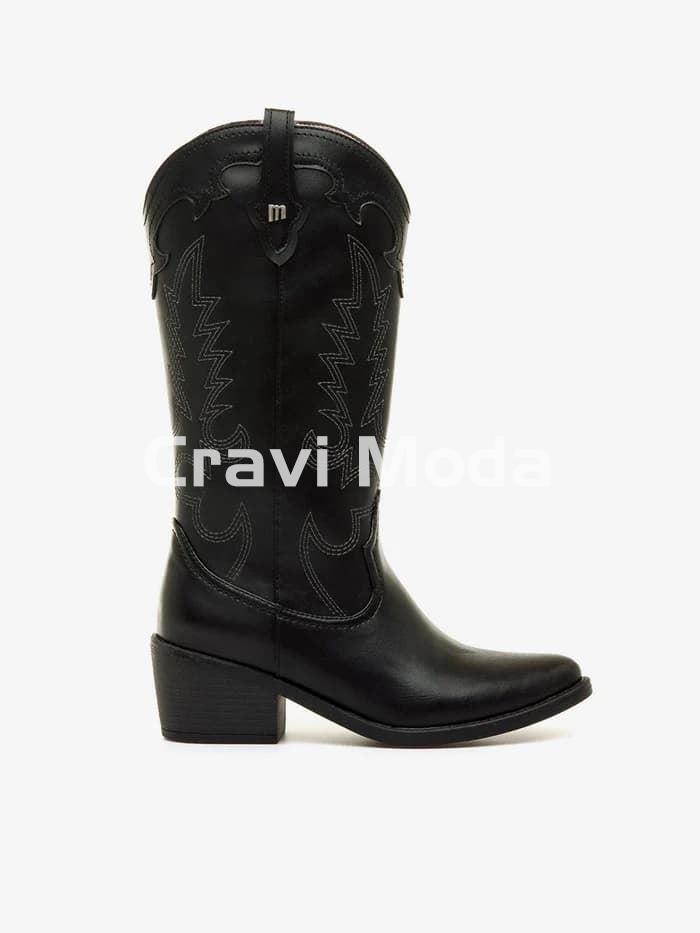 BOTA COWBOY NEGRA - Imagen 2