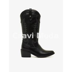 BOTA COWBOY NEGRA - Imagen 2
