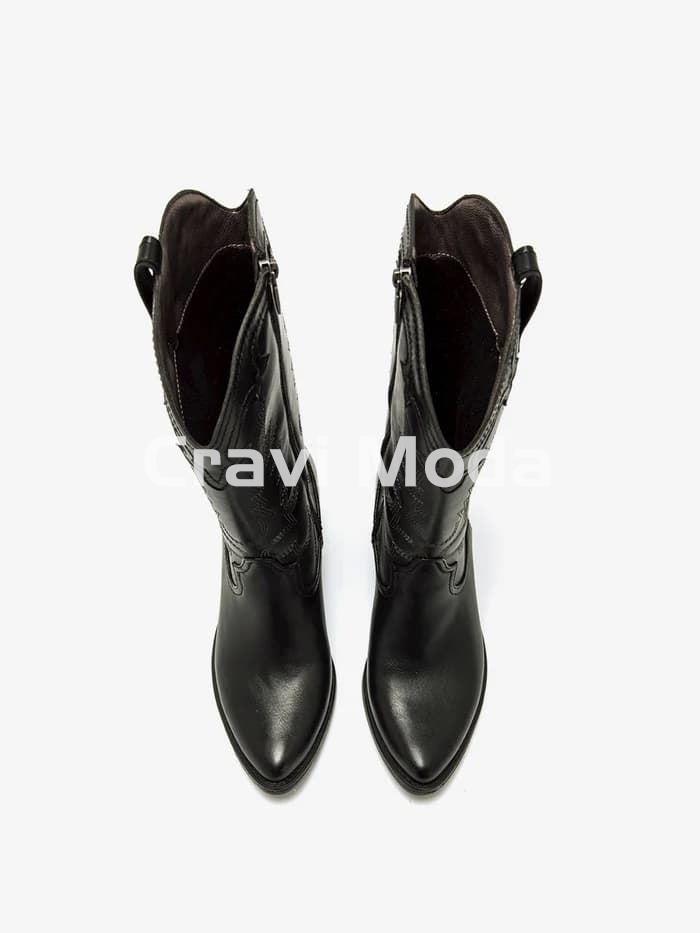 BOTA COWBOY NEGRA - Imagen 3