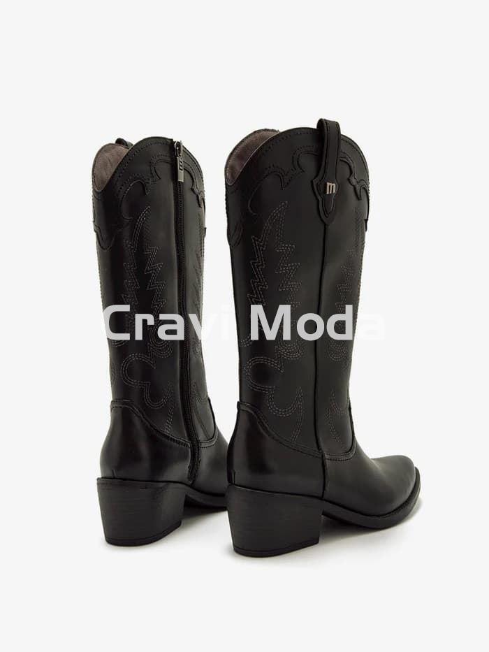 BOTA COWBOY NEGRA - Imagen 4