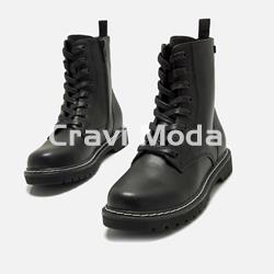 BOTIN MILITAR NEGRO - Imagen 1