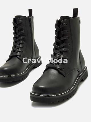 BOTIN MILITAR NEGRO - Imagen 1