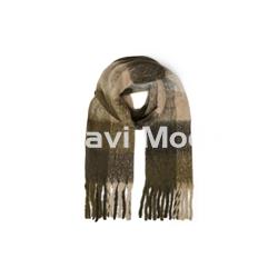 BUFANDA DE CUADROS VERDE - Imagen 1