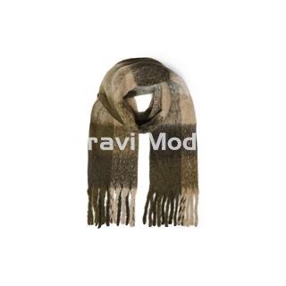 BUFANDA DE CUADROS VERDE - Imagen 1