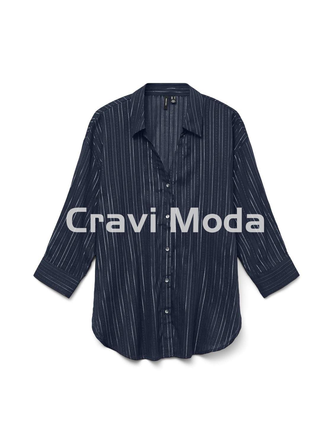 CAMISA AZUL MARINO - Imagen 1