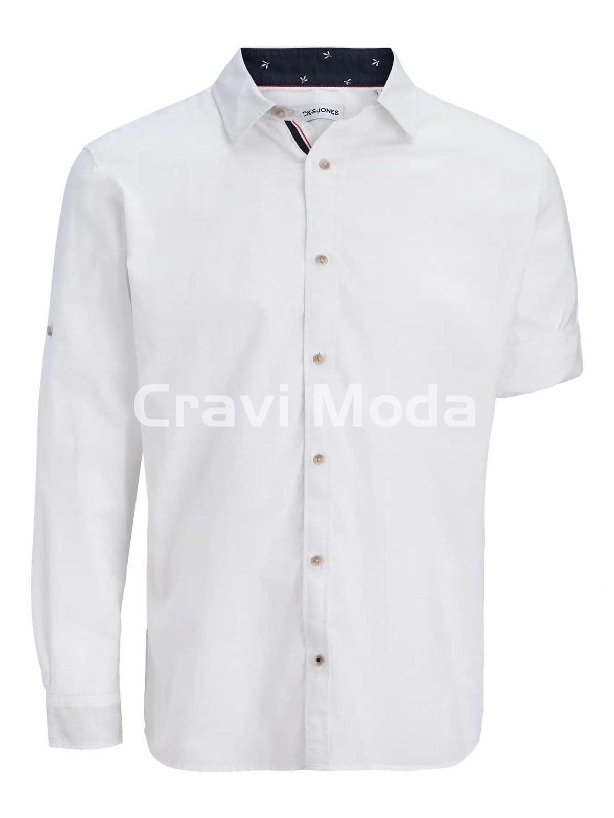 CAMISA BLANCA DE LINO - Imagen 1
