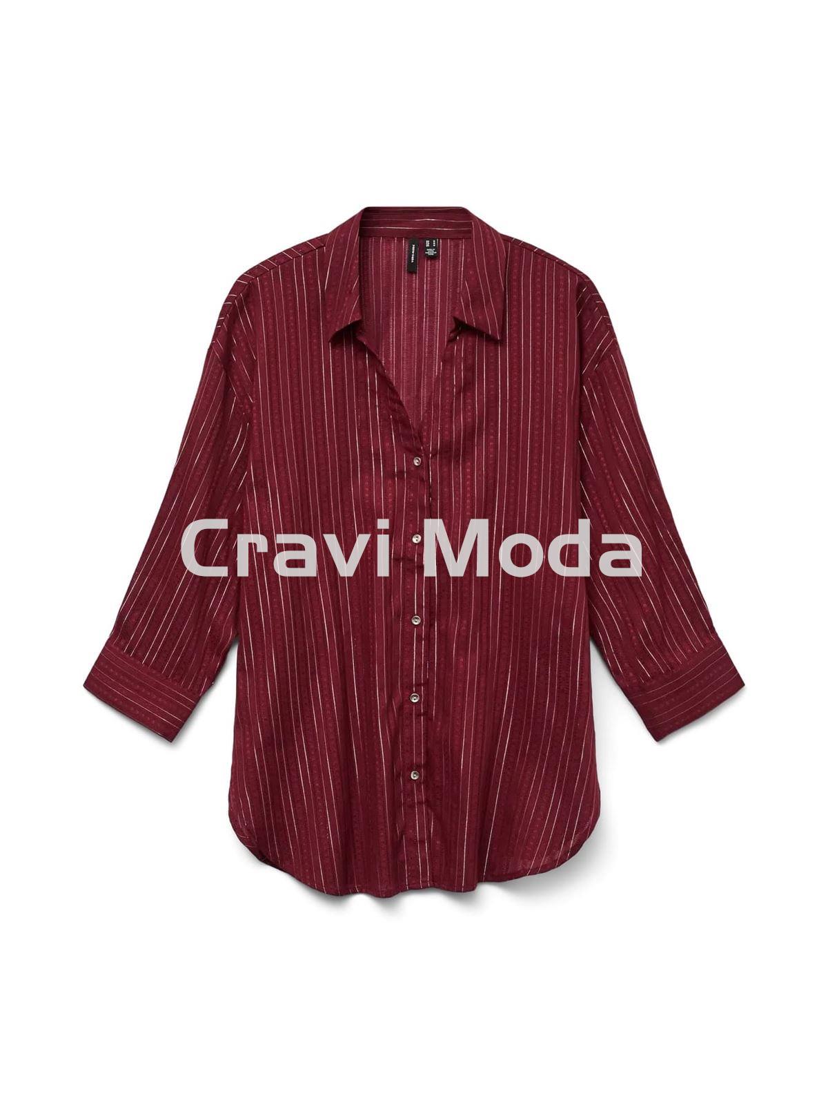 CAMISA BURDEOS - Imagen 1