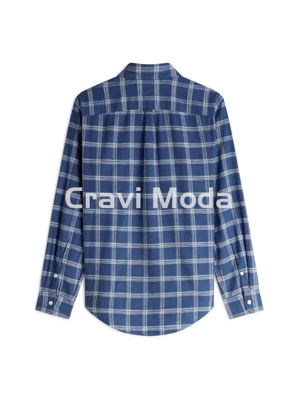 CAMISA DE CUADROS AZUL - Imagen 2