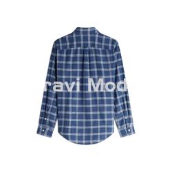 CAMISA DE CUADROS AZUL - Imagen 2