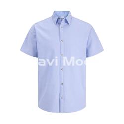 CAMISA DE MANGA CORTA AZUL - Imagen 1