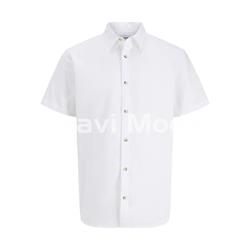 CAMISA DE MANGA CORTA BLANCA - Imagen 1