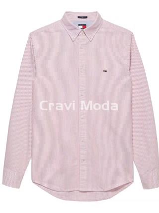 CAMISA DE RALLAS ROSA - Imagen 1