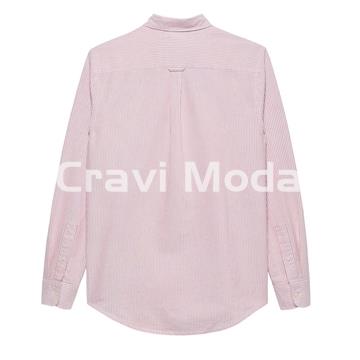 CAMISA DE RALLAS ROSA - Imagen 2