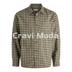 CAMISA FELPADA VERDE - Imagen 1