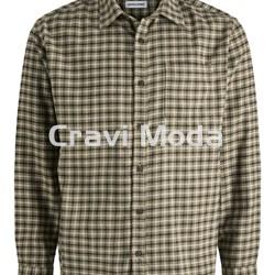 CAMISA FELPADA VERDE - Imagen 1