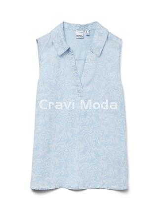 CAMISA VAQUERA ESTAMPADA - Imagen 1