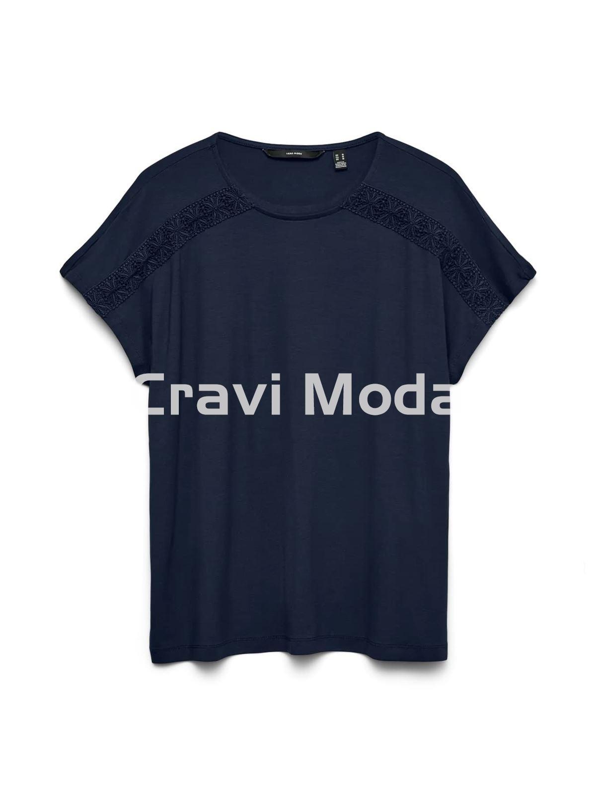 CAMISETA AZUL MARINO - Imagen 1