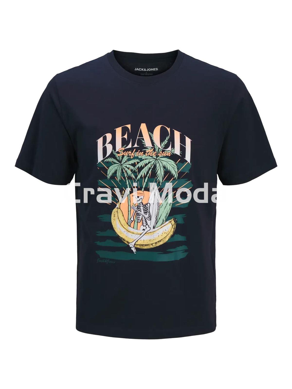 CAMISETA AZUL MARINO - Imagen 1