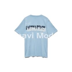 CAMISETA AZUL OVERSIZE - Imagen 2