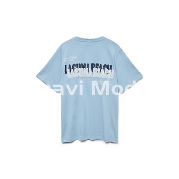 CAMISETA AZUL OVERSIZE - Imagen 2