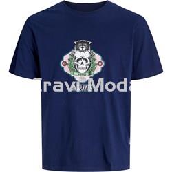 CAMISETA AZULON CALAVERA - Imagen 1