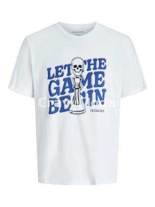 CAMISETA BLANCA CALAVERA - Imagen 1