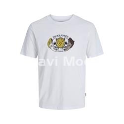 CAMISETA BLANCA CALAVERA - Imagen 1