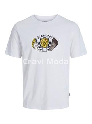 CAMISETA BLANCA CALAVERA - Imagen 1