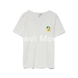 CAMISETA BLANCA LIMON - Imagen 1