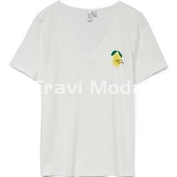 CAMISETA BLANCA LIMON - Imagen 1