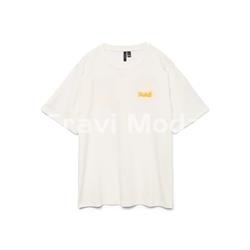 CAMISETA BLANCA OVERSIZE - Imagen 1