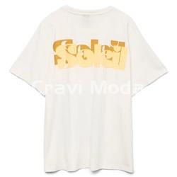 CAMISETA BLANCA OVERSIZE - Imagen 2