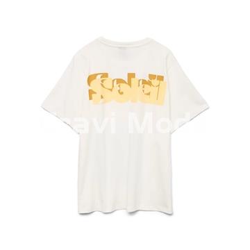 CAMISETA BLANCA OVERSIZE - Imagen 2