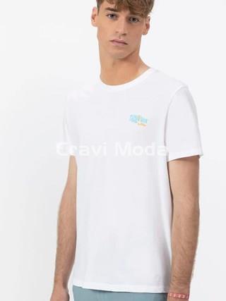 CAMISETA BLANCA SURFING - Imagen 1