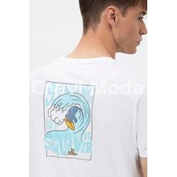 CAMISETA BLANCA SURFING - Imagen 2