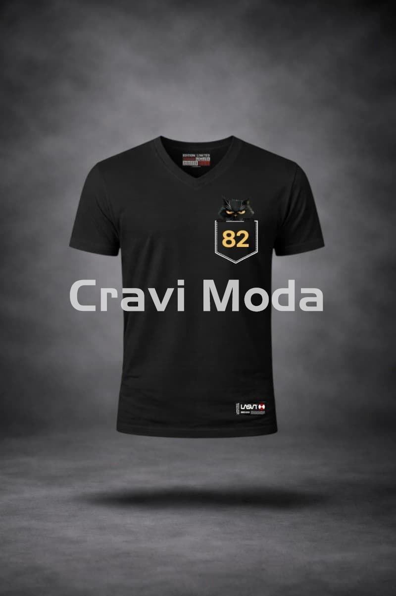 CAMISETA BONJOUR NEGRA - Imagen 3