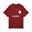 CAMISETA BURDEOS OVERSIZE - Imagen 1