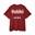 CAMISETA BURDEOS OVERSIZE - Imagen 2