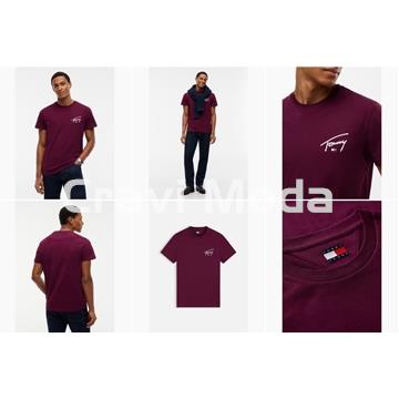 CAMISETA BURDEOS - Imagen 1